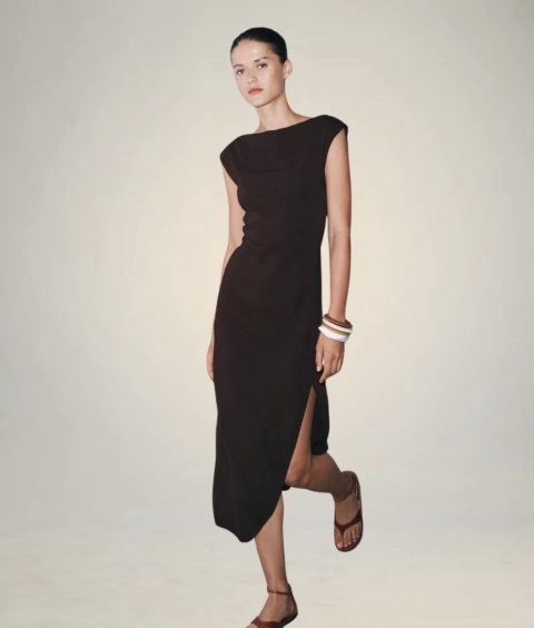 VESTIDO ENTALLADO ZARA