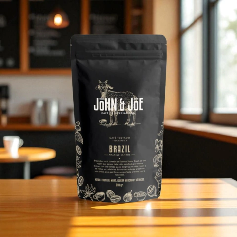 Café John & Joe Brazil Amarelo Santos - Doy pack 250grs - comprar online