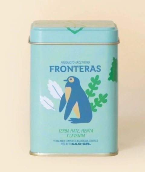 Latita Fronteras Menta y Lavanda 110gr.