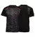 Remera Manga Corta Tunder Negro- Runik en internet