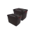 Contenedor De Plastico Heavy Box 95 Lts Negro - comprar online
