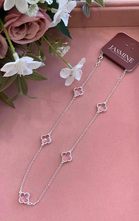 Choker Prata 925 Trevo
