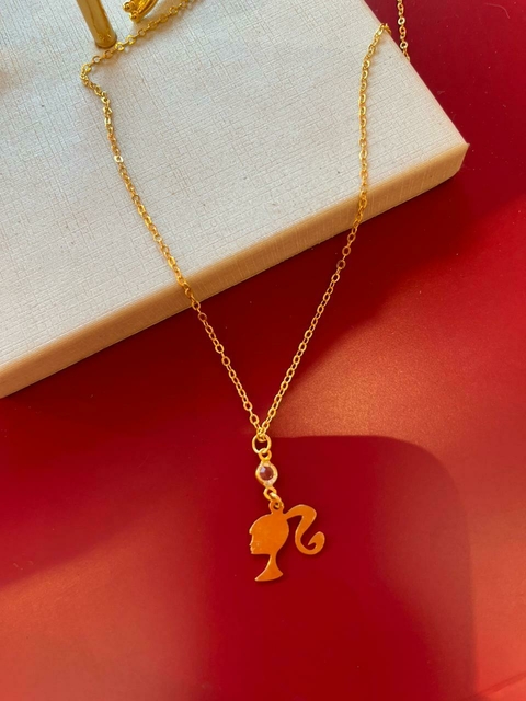 Gargantilha Barbie com Ponto de Luz