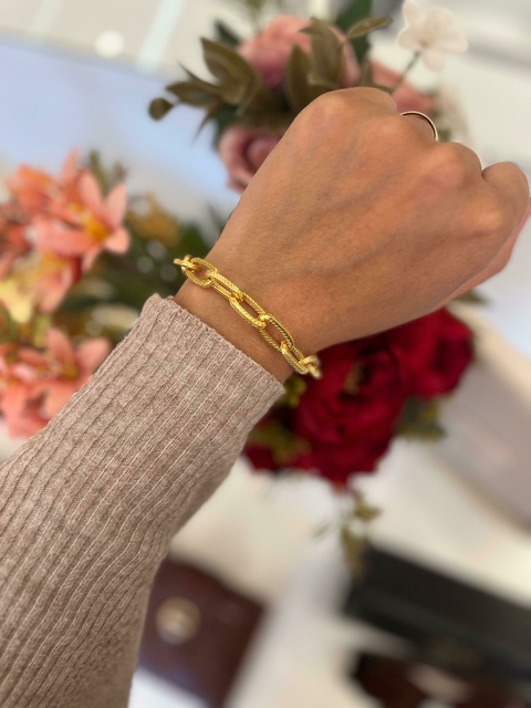 Pulseira Elos Escamados