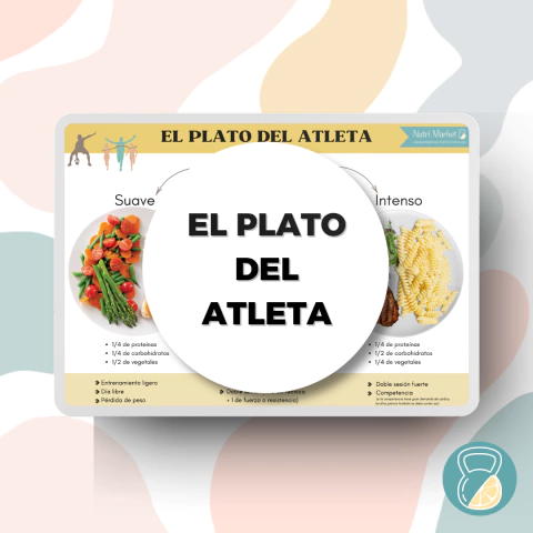 Lámina digital PLATO DEL ATLETA