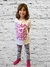 Conjunto nena de calza estampada y remera "GOOD THINGS FLY"