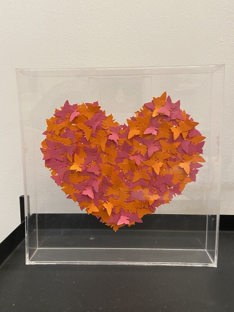 Quadro Acrílico Coração