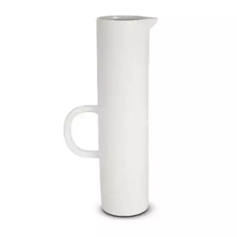 Vaso Cerâmica Alça Off White