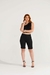 BERMUDA FEM. SPORT CHIC BÁSICA - BLACK NÃO DESBOTA