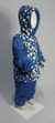 Conjunto Fleece Azul Arco-Íris com Capuz - Ref. 1004 - loja online