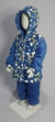 Conjunto Fleece Azul Arco-Íris com Capuz - Ref. 1004 - Sonho Feliz Kids
