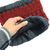 Kit Gorro de Frio e Cachecol Estilo Gola - Vinho - Casa Linghi UD