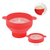 Balde Pipoca Pipoqueira Silicone Para Micro-ondas Sem Óleo - comprar online