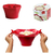 Balde Pipoca Pipoqueira Silicone Para Micro-ondas Sem Óleo - Casa Linghi UD