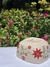 Bowl quadrado - flores vermelhas - comprar online