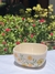 Bowl quadrado - flores amarelas