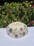 Bowl quadrado - flores roxas - comprar online