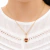 Collar Con Dije Corazón De Jesús - Acero en internet