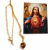Collar Con Dije Corazón De Jesús - Acero - comprar online