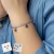 Pulsera 3 Corazones De Jesús, María Y José - Acero hipoalergenico