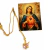 Collar Con Dije Corazón De María - Acero - comprar online