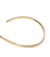Choker Aro Orgânico banhada a Ouro 18K