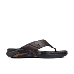 Chinelo Pegada Masculina Em Couro