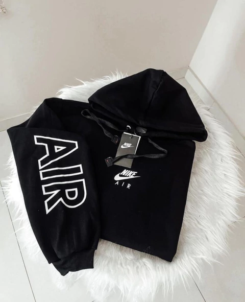 Moletom 03 cabos NK AIR preto - comprar online