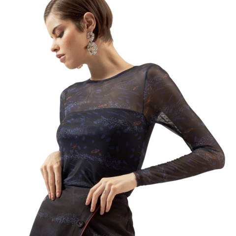 Blusa Manga Longa Intergaláctico