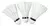 Plumas de Ganzo Badminton 21 x 3 Sixzero