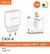 FONTE PARA CELULAR TURBO 6.1A USB C/ TIPO C CA31-4