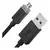 CABO SIMPLES V8/ MICRO0 USB 1 METRO FAST CHARG TURBO PRETO na internet