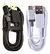 CABO SIMPLES V8/ MICRO0 USB 1 METRO FAST CHARG TURBO PRETO - Rullo Phone Repair