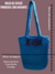 Bolsa de crochê estilo eco bag - AtelieDeby7