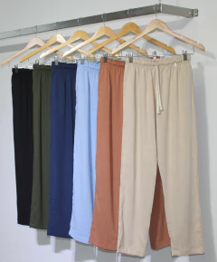PANTALON DE LINO