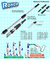CABO EXTENSOR TELESCOPICO ALUM DE 2 X 1.5 MT ROYCO PROFESIONAL
