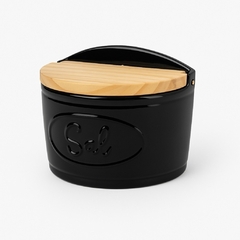Saleiro de 1kg Preto