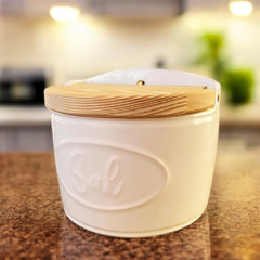 Saleiro de Porcelana - 500g - comprar online