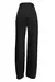 Calça Wide Leg com Bordado em Pedrarias Black Amaciado - loja online