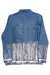 Jaqueta Jeans Max Foil Prata - Goutte d’or