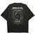 Camiseta Oversized Born in The Streets - Preta
