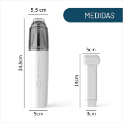 Aspiradora Portatil Hogar/Auto Inalambrica Recargable - 2 Vel C/cepillo - tienda online