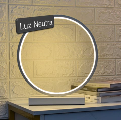 Aro Lámpara de LED - Estilo Nórdico - Minimalista - USB