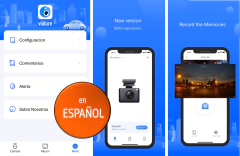 Camara Dvr Auto - Full Hd - Pant 3,16' Doble Lente 5mp C/det Mov - comprar online