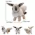 Pokémon Standing Brilhante Brinquedos de pelúcia, Animais de pelúcia, Pocket on internet