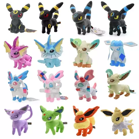Pokémon Standing Brilhante Brinquedos de pelúcia, Animais de pelúcia, Pocket