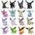 Pokémon Standing Brilhante Brinquedos de pelúcia, Animais de pelúcia, Pocket
