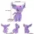 Image of Pokémon Standing Brilhante Brinquedos de pelúcia, Animais de pelúcia, Pocket