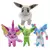 Pokémon Standing Brilhante Brinquedos de pelúcia, Animais de pelúcia, Pocket