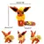 Pokémon Standing Brilhante Brinquedos de pelúcia, Animais de pelúcia, Pocket - buy online